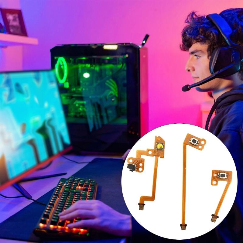 High Precisions Flexible Circuit Board Replacement Cable For  Controller Button FPC Material Easy Installation