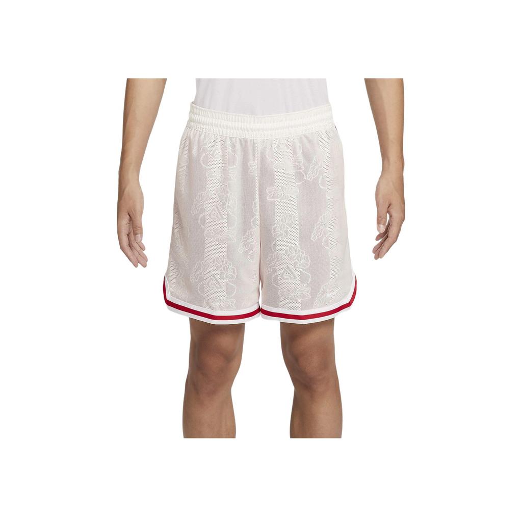 Nike Dri-Fit Giannis Bequeme Schnelltrocknende Atmungsaktive Mittelhohe Enganliegende Basketballshorts Herrenshorts Sail-Weiß Weiß FZ0828133