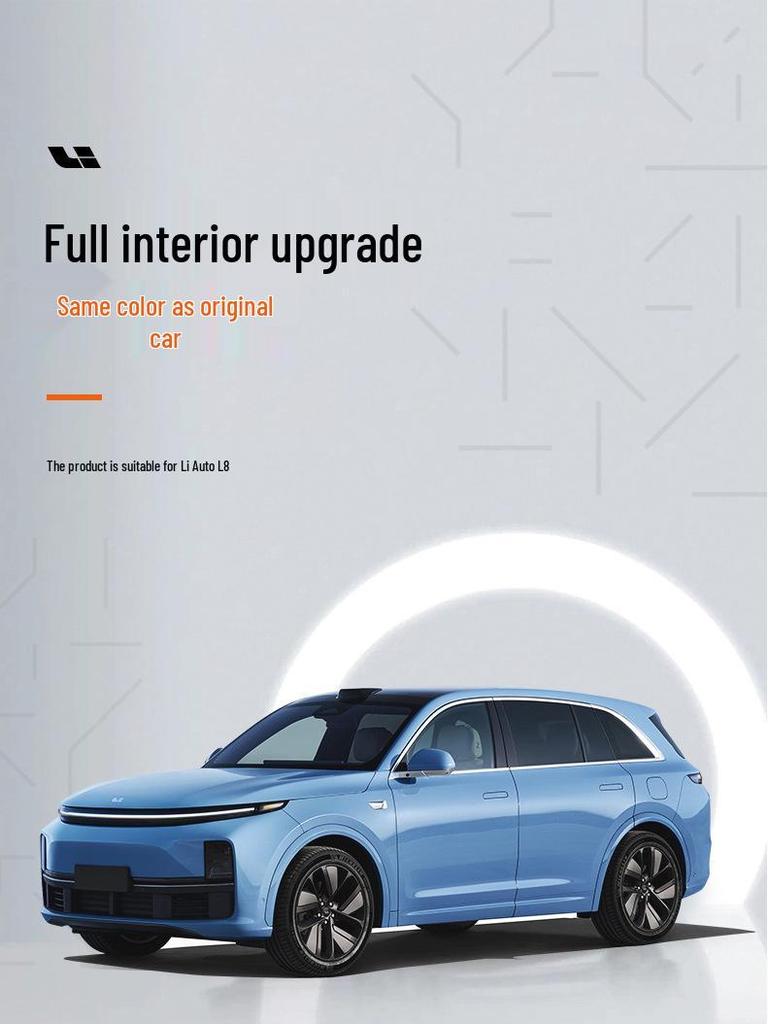 Ideal L8 Original Car Leather Interior Accessories: Central Control Panel, Armrest Box Cover – Same Color Modification.