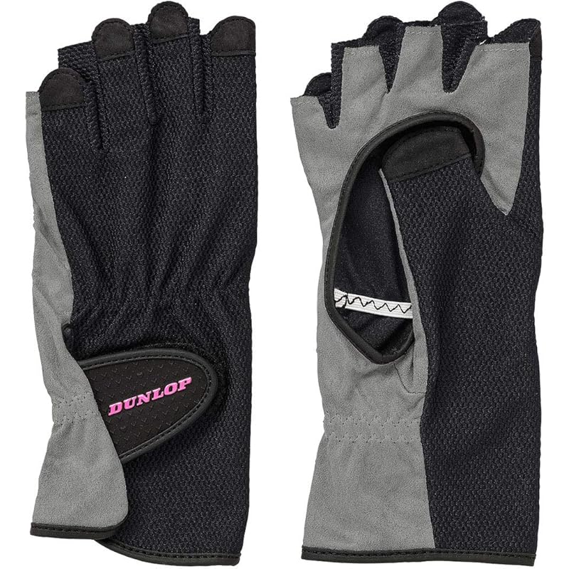 Теннисные перчатки Dunlop (Обе руки) Черный, Большой (TGG0119W)