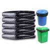 100Pcs 50X60Cm Black Outdoor Disposable Plastic Garbage Bag, Large Capacity And Thickness, Leak-Proof And Durable