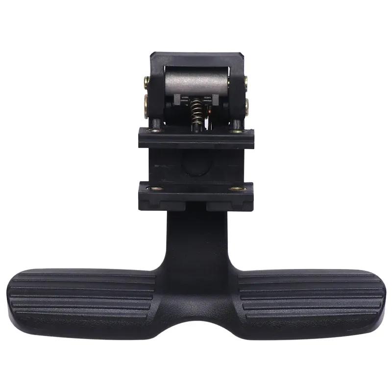 HWHONGRV Minibus Passenger Seat Footrest Aluminum Metal frame with plastic Bus Seat Parts Auto Foot Rest for Bus чёрный