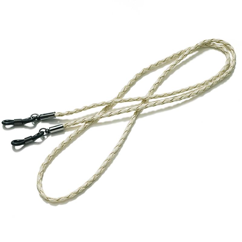 Thicken Twist Sunglasses Leather Rope Chain Eyewear Braided Glasses Lanyard Strap Outdoor Sports Non-slip Eyeglass Accessories