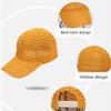 Summer Solid Color Peaked Hats Fashion Women Mesh Breathable Baseball Cap Personality Adjustable Snapback Hat Outdoor Sun Caps