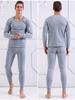 Men's Thermal Underwear Set: Buy One Get One Free. Autumn/Winter Cold-Proof, Includes 2 Sets with Velvet Lining.