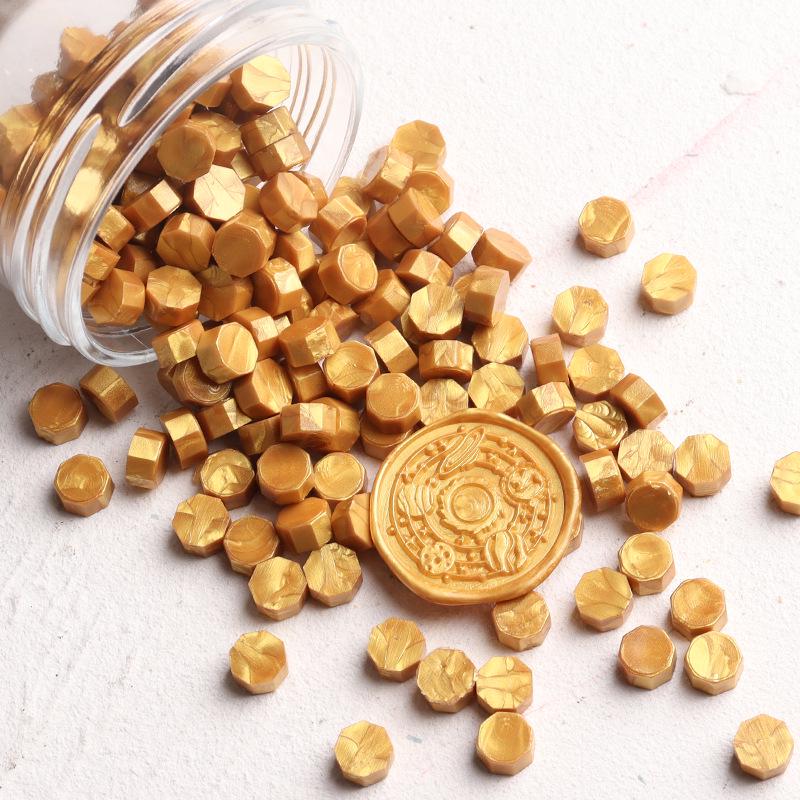 Boom Boom Rabbit Retro Metallic Sealing Wax Granules for Wedding Invitations & Envelopes - High Gloss Stamp Wax Seal.