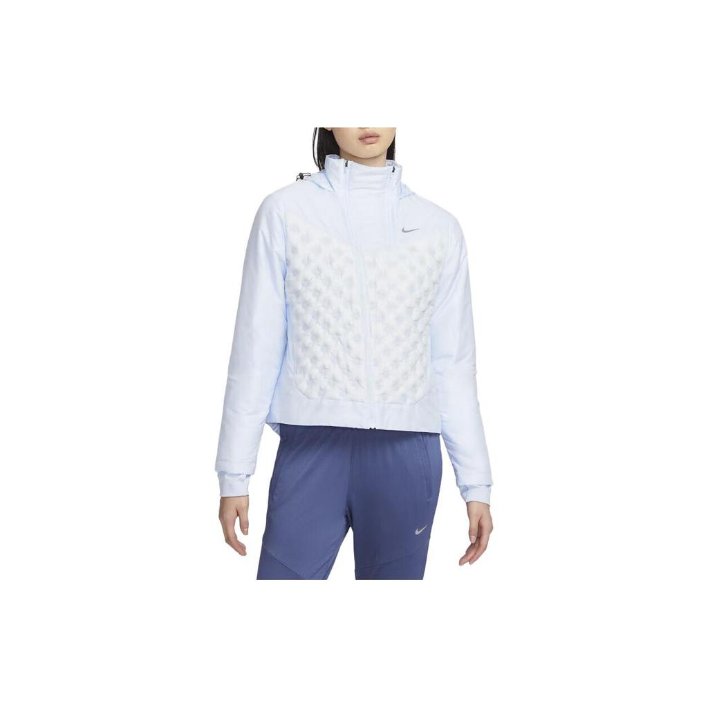 Nike Daunenjacken Damen Blau Mit Kapuze Moderat Andere FB7604-423