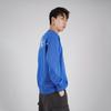 MLB New York Yankees Logo Arrow Print Loose Fit Crewneck Sweatshirt Unisex sweatshirt Blue 31MTS1111-50U