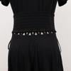 Waistband Hollow Corset Belts PU Leather Wide Waist Belt Leopard Print  Cummerbunds  Corset