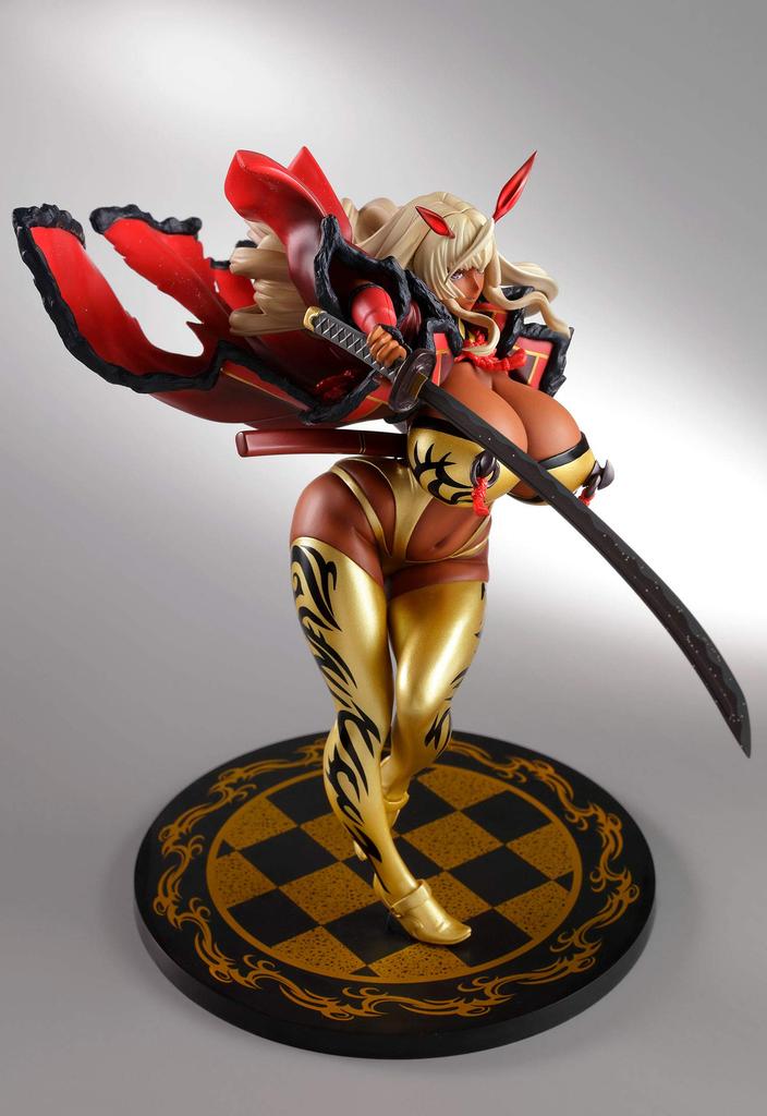 Sengoku Warlord Princess MURAMASA Ito Ittosai Scale PVC Painted Finished Figure -Shimokendama Kozan- 1/8