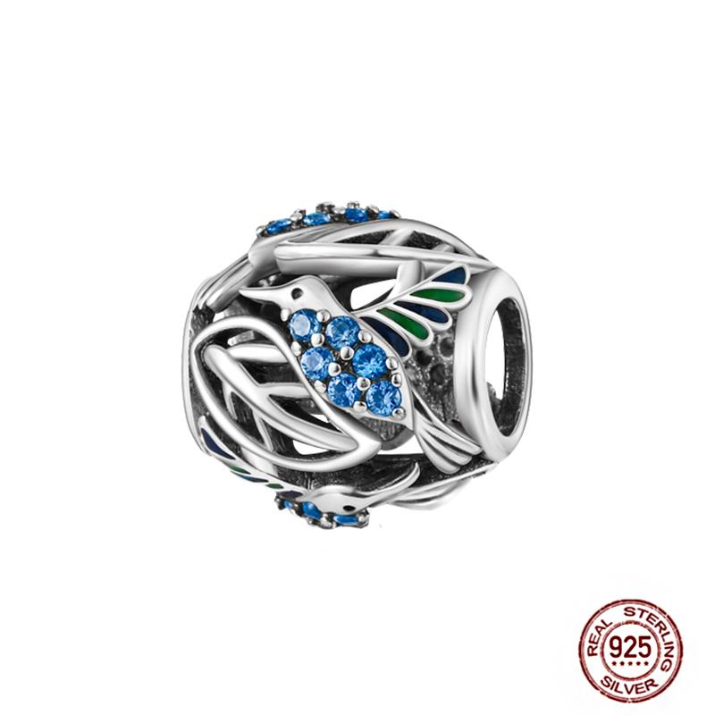 92 Styles Original Copper Green Series Cactus Avocado Clover Charms Bracelet Pendant Diy Clip Beads Women'S Jewelry