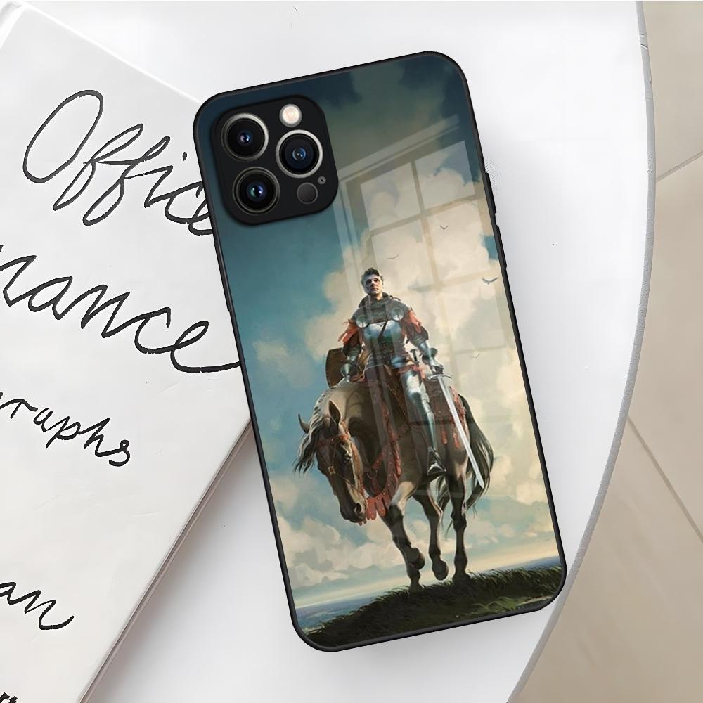 Kingdom Come Handyhülle für iPhone 16 15 14 12 11 13 Pro Max Mini X Xr Xs Se 8 Plus Glas Hülle