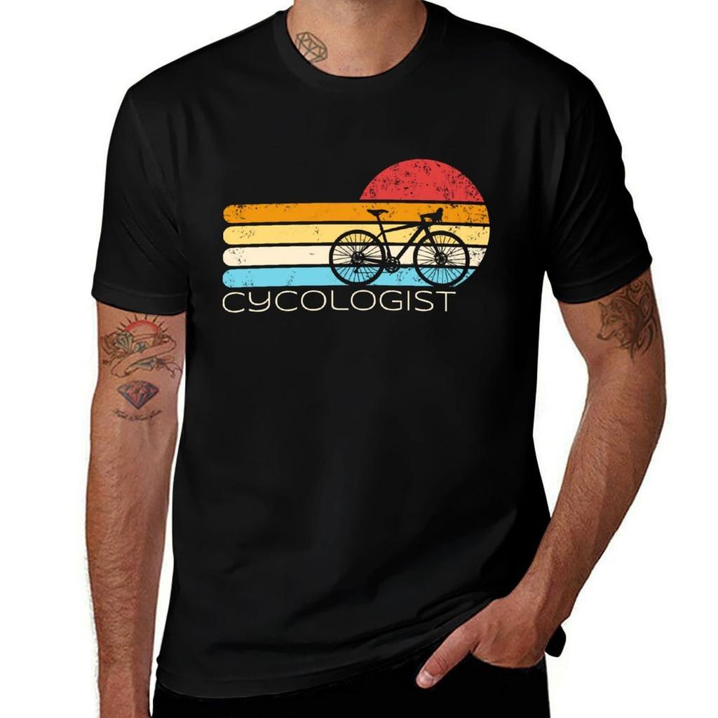 Cycologist Bicycle Bicycling Cyclist Retro Unisexs Cycologist Gear Tshirt Lightweight Hiking Tshirt