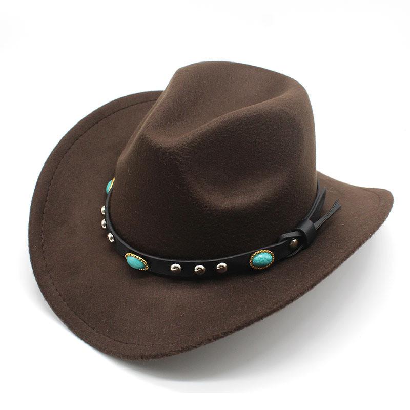 Classic Cowboy Fedora Hat For Men Women With Sun Protection And Breathability