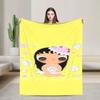 Yuy Xiaoyu Blanket  Warm Novelty Plush Throw Blanket For Couch Bed Airplane Travel Flannel Bedspread Bed Cover