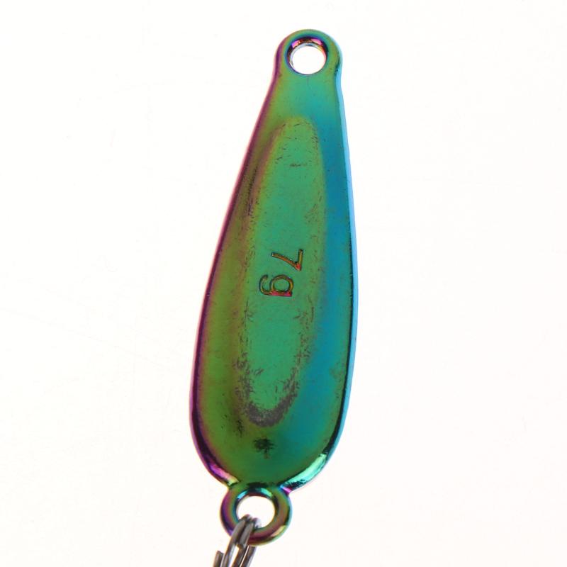 5Pcs Fly Spinning Propeller Metal Sequins Insect Soft Bait Micro Fishing Flies Fly Fishing Hook Trout Bass Fishing Lure Baits