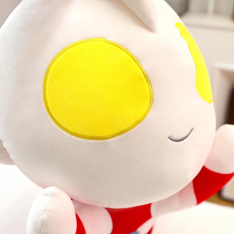 New Ultraman Tiga Doll Flying Ultraman Plush Toy Cartoon Doll Throw Pillow Gift