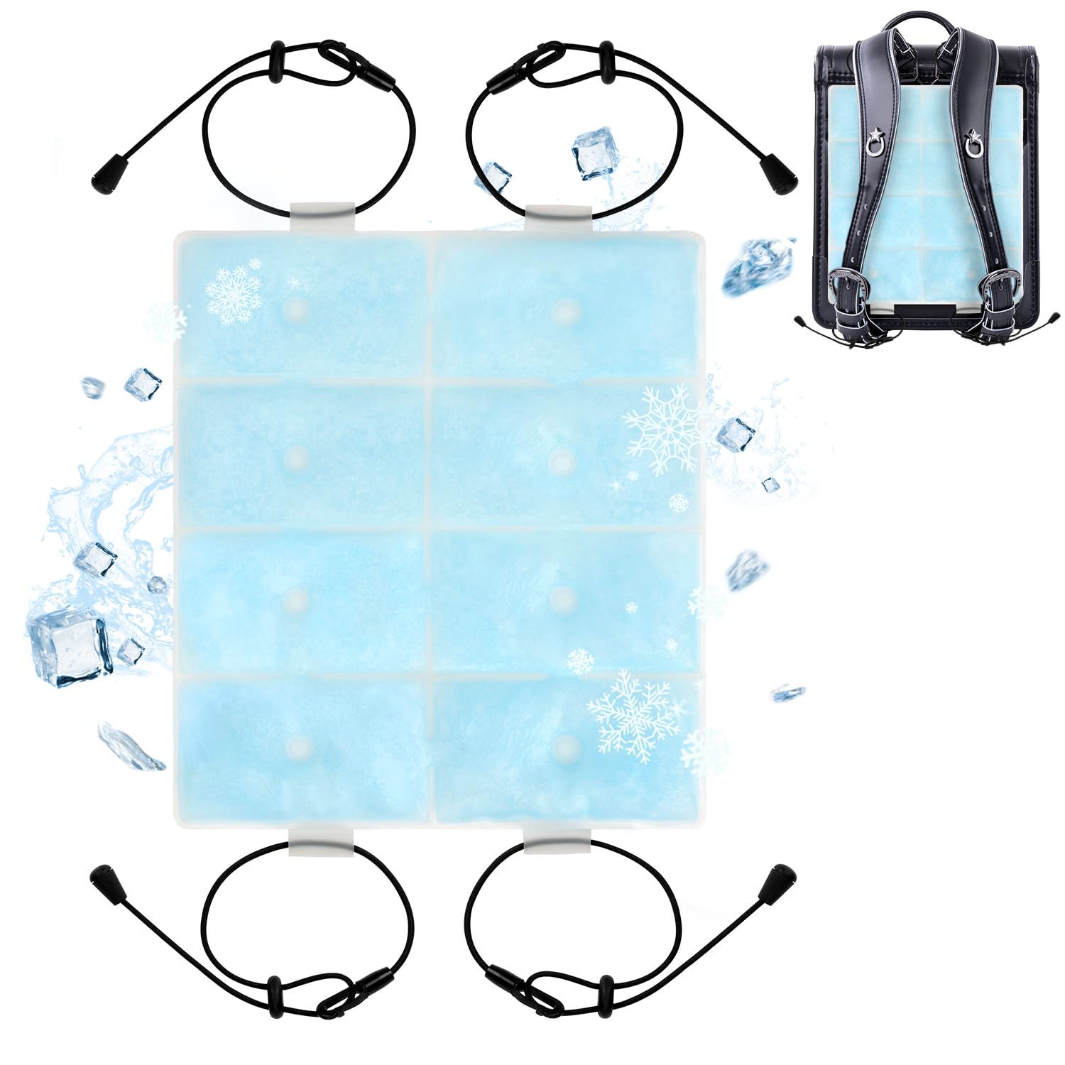 

Absdefen Охлаждающая подкладка для прохладного охлаждения Спинная подкладка для охлаждения Охлаждает все Охлаждает Замерзает естественным образом при охлаждении Защита от тепла Тепловой удар Пот Лед Лед Лед