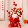 Chinese Lunar Year Decoration Gift Lucky Tree Artificial Potted for China Spring Festival Office Birthday Graduation Wedding
