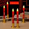 Electronic Candles for Incense Offering: God of Wealth Lamp for Buddha Altar, Housewarming, & New Home Candlestick