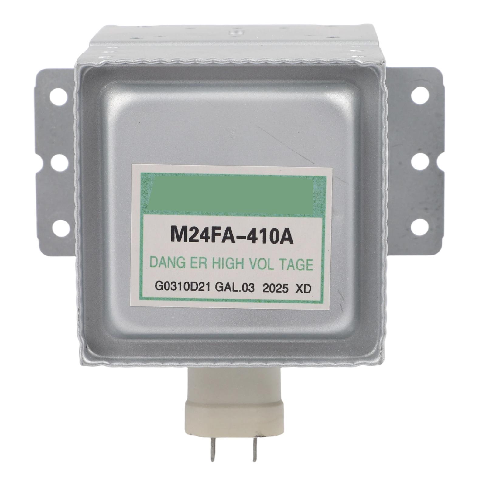 

Microwave Replacement Parts M24FB-410A Magnetron Metal Material Mounting Hole Size 9.5cm 3.5cm Reliable Replacement Parts