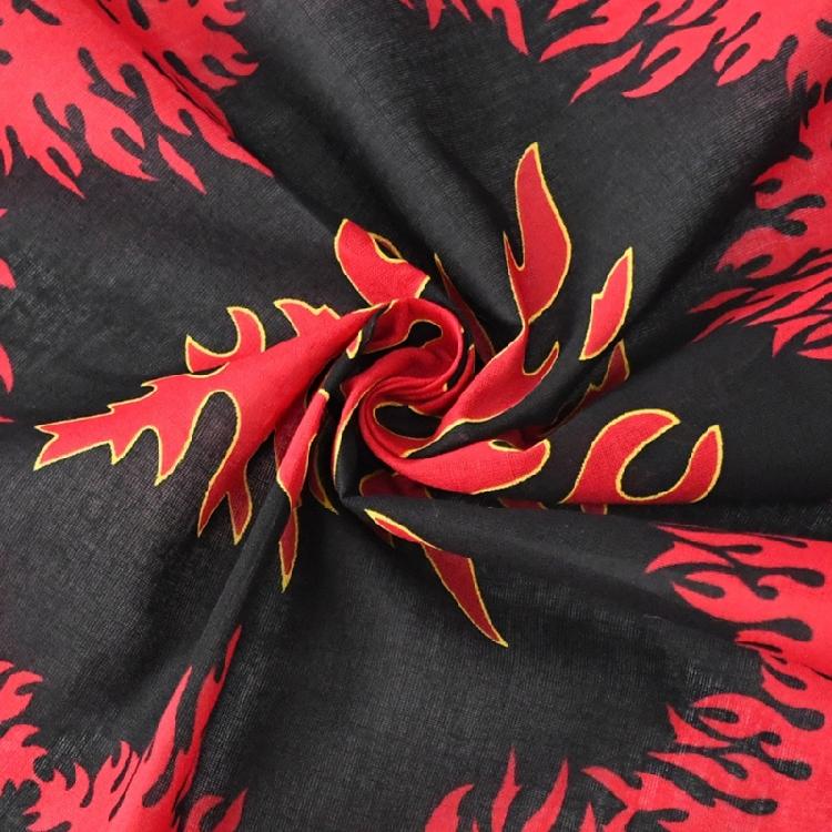 Fascia per Capelli Unisex da 21'' Foulard per Capelli Fascia per Capelli Turbanti Lisci Fantasia Fuoco