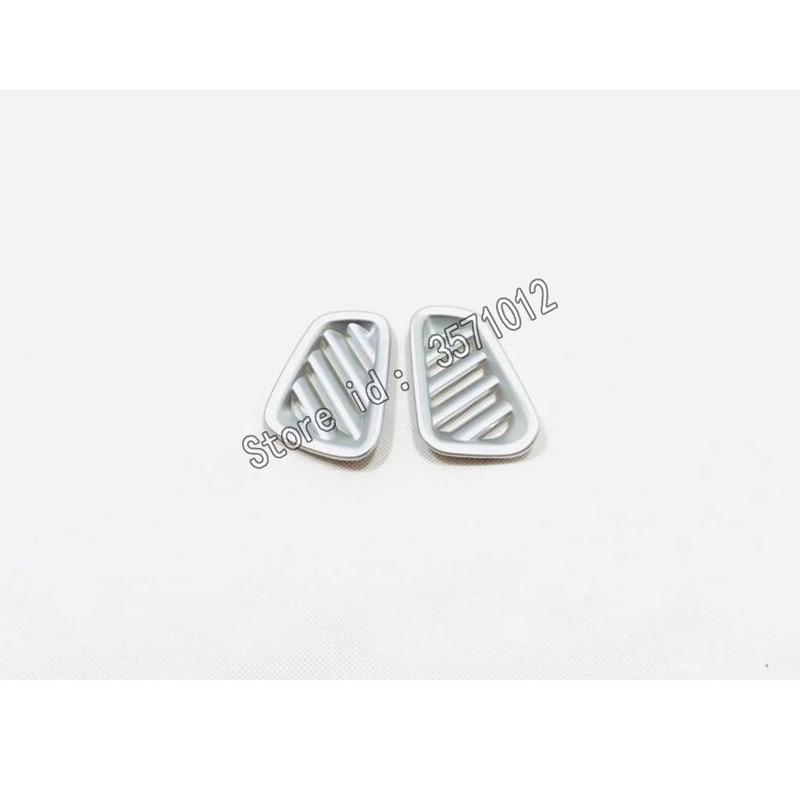 Car Styling Cover Garnish Detector Trim Front Air Condition Outlet Vent truction Stick 2PCs For Hyundai Tucson