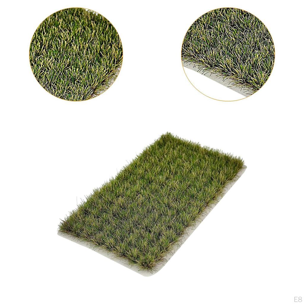 120 Pieces Miniature Grass Tufts Artificial Model Nylon Material Handmade Diorama