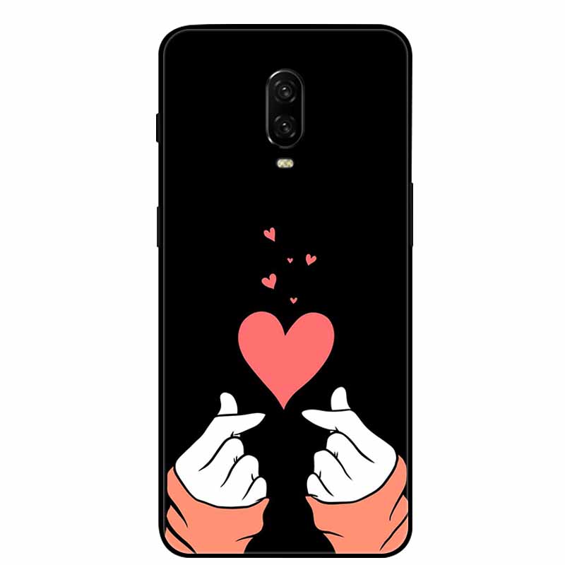 For Oneplus 6T Case Silicone Lovely TPU Soft Phone Cover for One Plus 6 6T Protective Back Shells oneplus6T Cute Cats Funda Capa