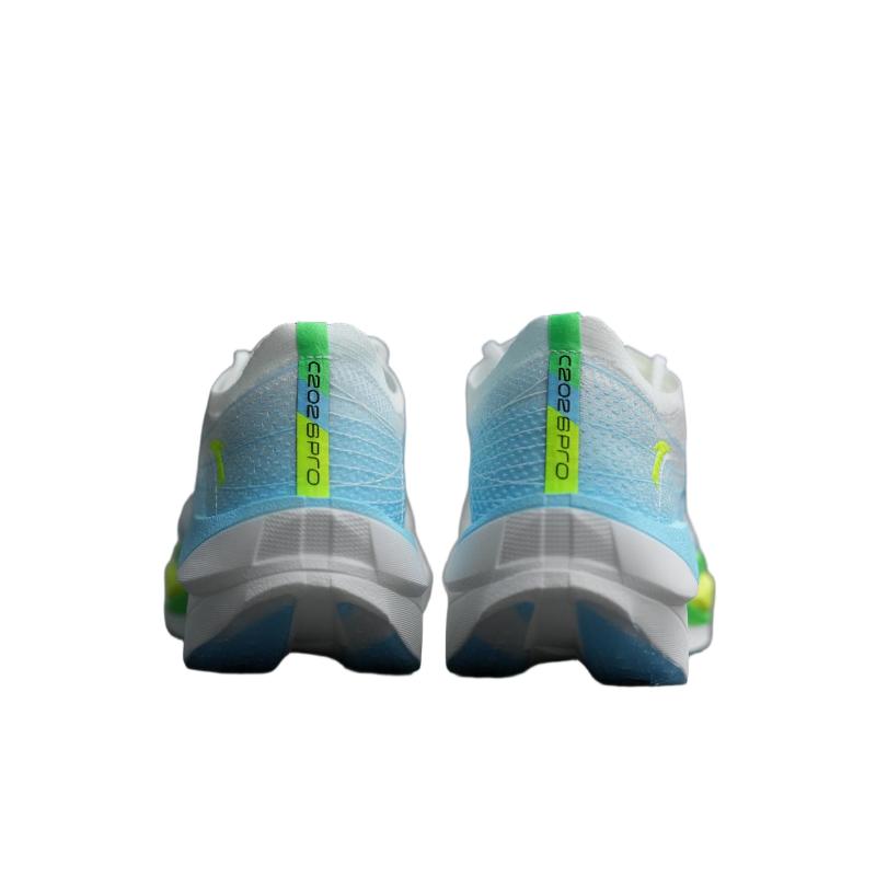 Anta C202 6.0 PRO Tela Caña Baja Tecnología de Nitrógeno Zapatillas de Maratón para Correr Hombre Blanco Azul 112615576R-5