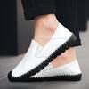 Plus Size Spring and Autumn Men's Casual Leather Shoes Loafers Slip-on Slip-on Shoes