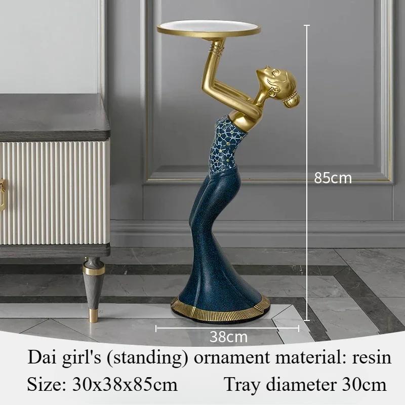 Living Room Coffee Tables Tea Salon Low Luxury Modern Coffee Tables Sofa Side Gold Resin Stolik Kawowy Home Furniture WK50CJ
