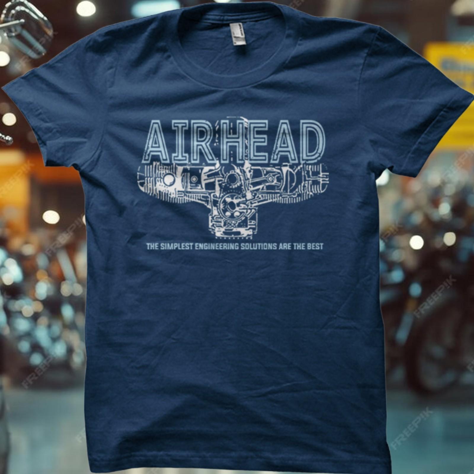 AIRHEAD Boxer engine Мотоцикл R32 R80 R100GS bmw мотоцикл Футболка S разноцветный
