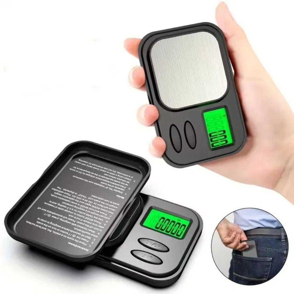 Balance Precision Pocket Scale Backlit LCD Electronic Scale Portable Mini Digital Scales  Jewelry