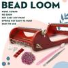 Retro Bead Weaving Machine Beading Weave Loom Crafty DIY Jewelry Designers