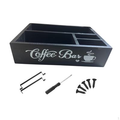 Kaffeepadhalter-Stations-Organizer, große Kapazität, Aufbewahrung auf der Arbeitsplatte