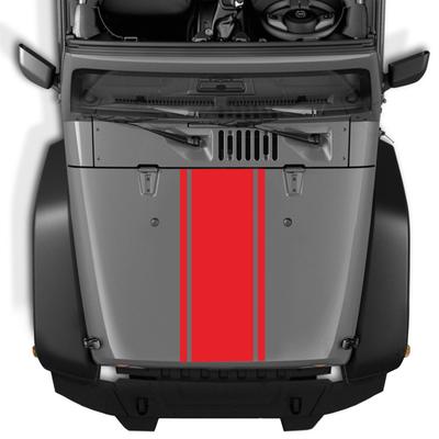 Auto-Motorhauben-Streifen-Aufkleber, universelle Auto-Racing-Streifen, Karosserie-Seiten-Vinyl, modifizierter Streifen-Aufkleber