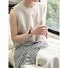 LUXI Commuter Sleeveless Vest Dress - Women's Loose Fit with Round Neck and Drape Straight Skirt, Style 3622.