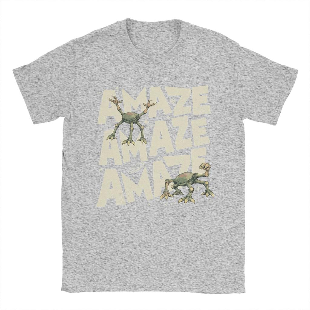 Project Hail Mary Rockys Amaze Amaze Amaze Mens T Shirts Vintage Tee Shirt Short Sleeve O Neck TShirts Pure Cotton Summer