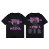 Singer Kesha The Freedom Tour 2026 T Shirt Unisex Women Fashion Aesthetic Short Sleeve Tshirts Summer Casual Loose Cotton Tshirt