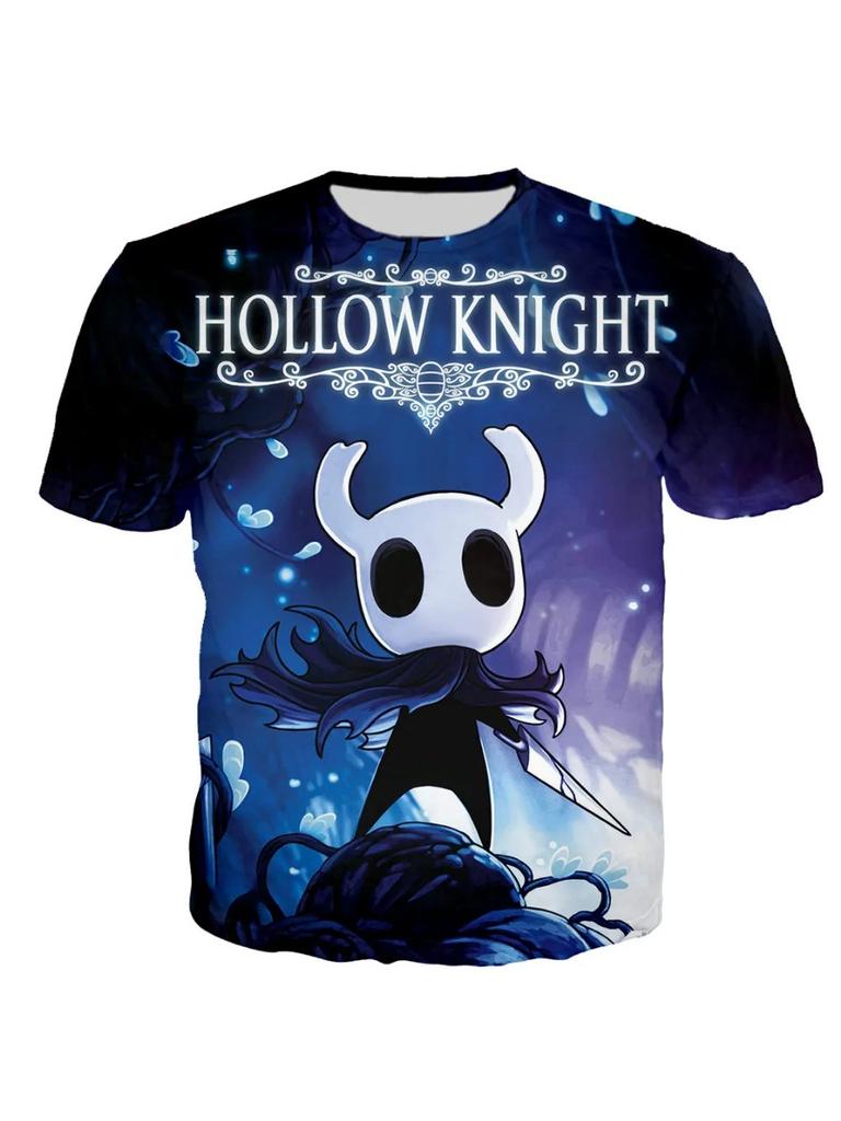 Summer Hollow Knight Game 3D Print T-Shirts Men Women Fashion StreetwearShort Sleeve