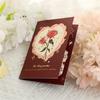 Paper Popup Cards Rose Flower 3D Popup Greetings Card Birthday Cards Wedding Valentines Day Mother Day Cards for Mom
