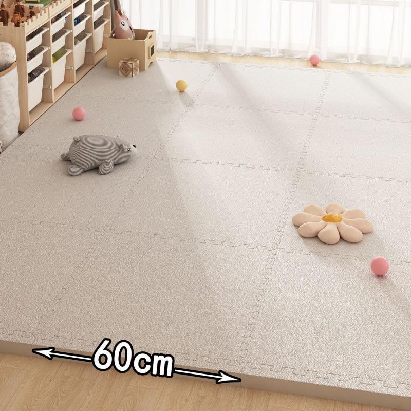 Thick dirt-resistant foam crawling mat, splicing floor mat, carpet for living room and baby use.