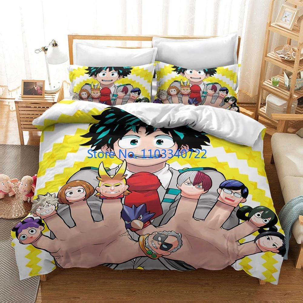 Anime HUNTER X Printed Bedding Set  Duvet Cover Set 3D Print Comforter Cover Bedclothes Bedding Sets Bedroom Decor