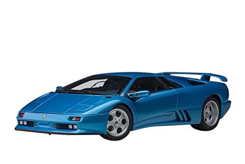 

AUTOart 1/18 Scale Lamborghini Diablo SE30 BLU SIRENA/Metallic Blue Finished Product, One Size, 79156