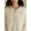 Women's Stylish Faux Two-Piece Mink Velvet Knit Cardigan