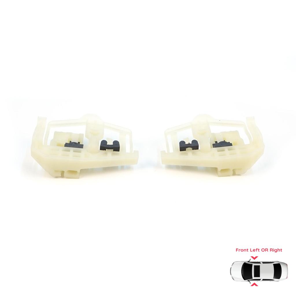 BWR349+BWR351 Window Regulator Repair Clips A+B Front Door for BMW 3 Series E46 Compact 2001-2005 2-Door 51338251351 51338251352