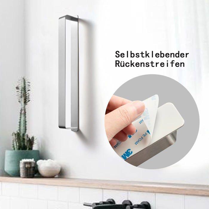 Porte-serviettes - YINTAR - Sudeery - Acier Inoxydable - Fixation Autocollante - 42 cm