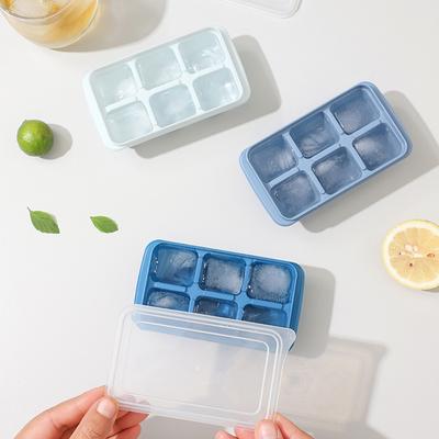 Wiederverwendbare Würfelformen Silikon Eis Sphärisches Eis Whiskey Eis Eismaschine Eiscreme 6 Fächer Eiswürfel Schmuckzubehör