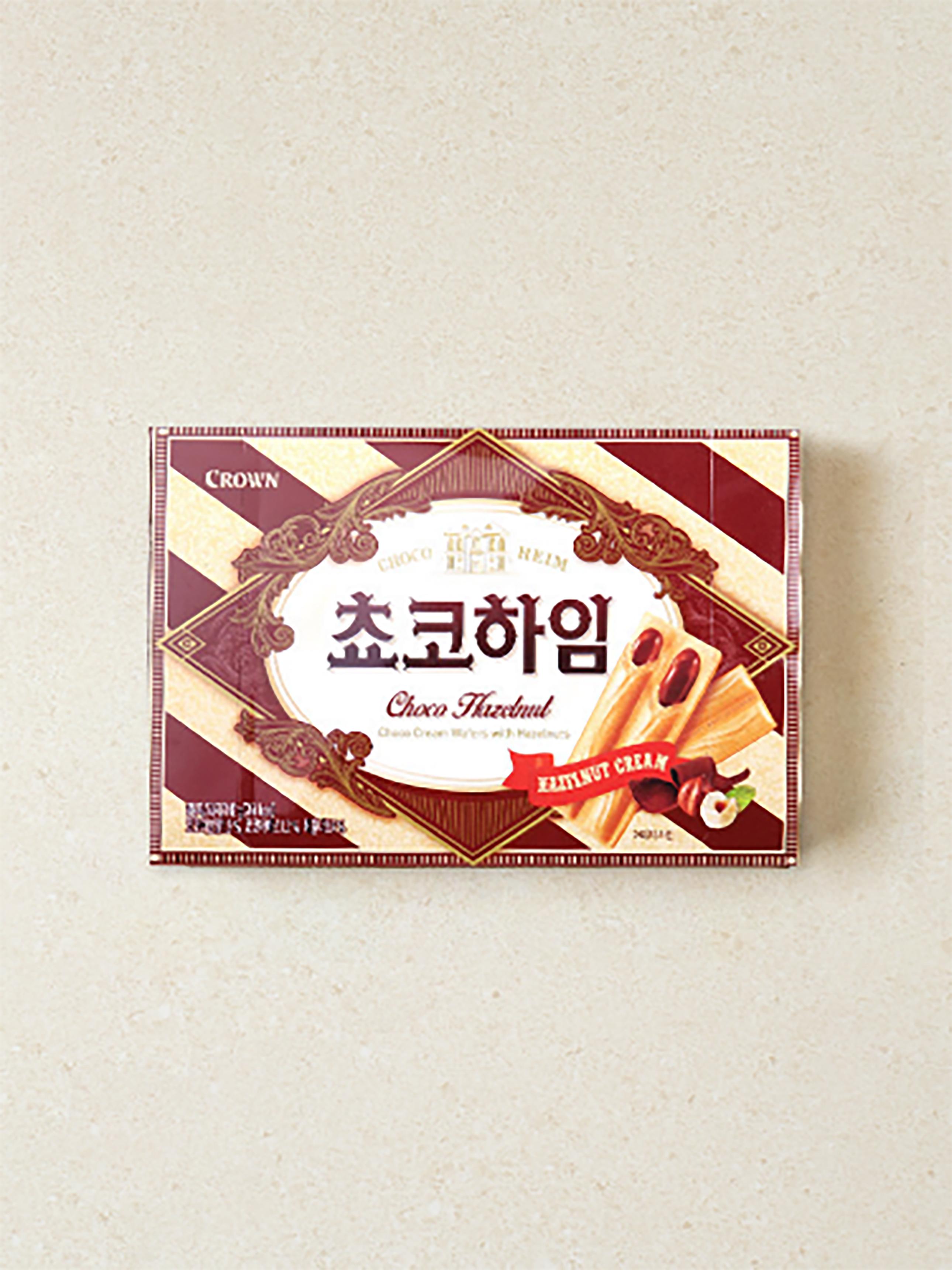 Crown Chocohiem Crispy Chocolate Wafers 142g 1ea